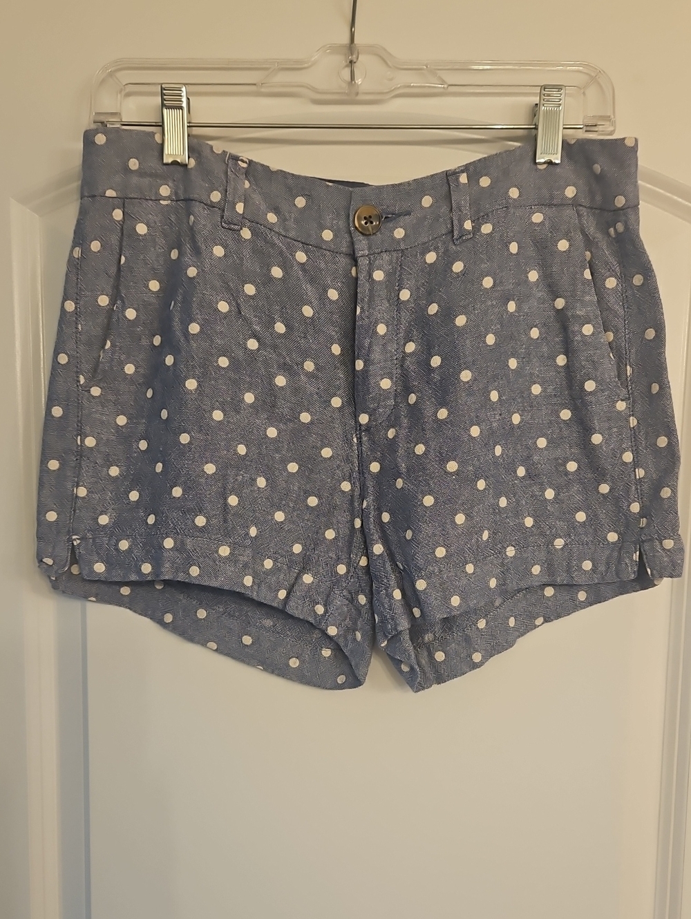 Polka Dot Blue Women's Shorts